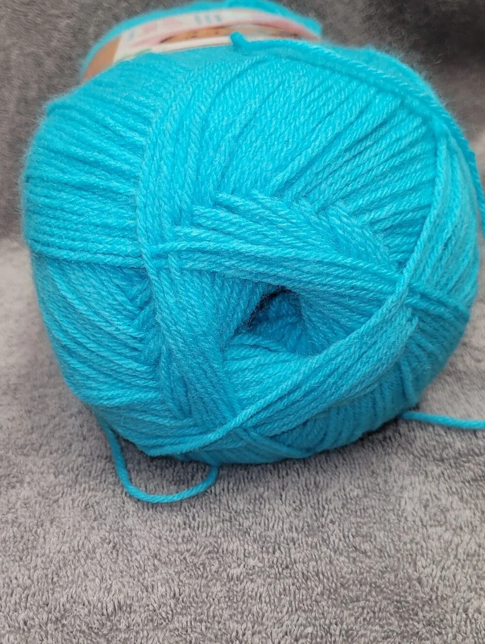 Lion Brand Baby Yarn- 1 Pound, Soft Acrylic. Turquise-Blue. Knitting & Crochet